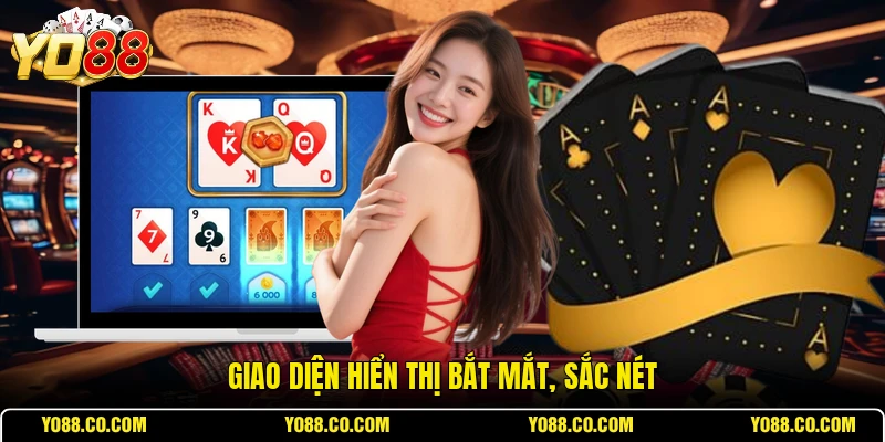 Giao diện hiển thị bắt mắt, sắc nét