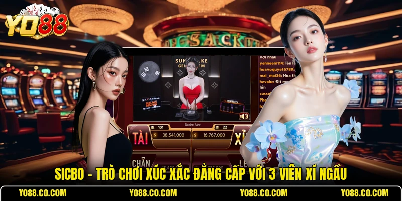 Sicbo - Trò Chơi Xúc Xắc Đẳng Cấp Với 3 Viên Xí Ngầu